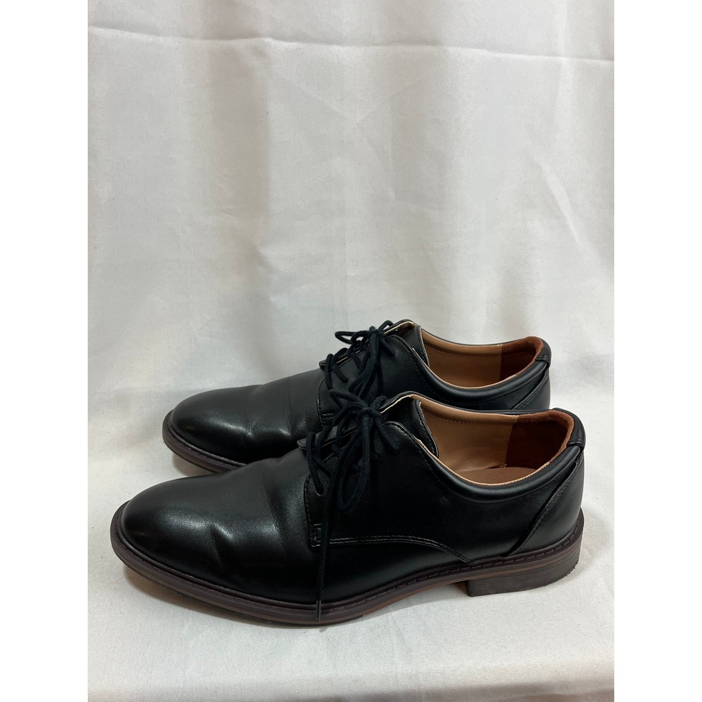 Goodfellow & Co Mens Black Memory Foam Derby Shoes Size 9 Dress Shoes Business